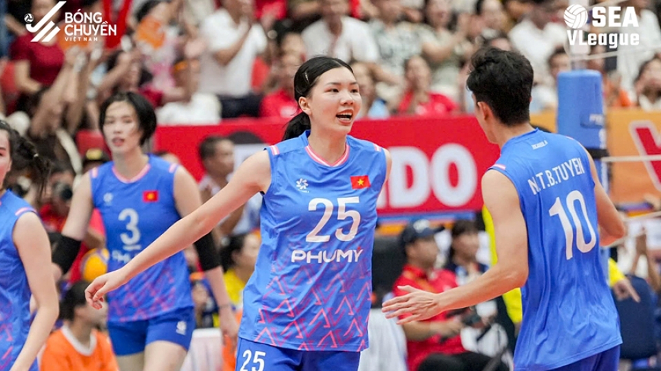 Vietnam beat Philippines to lead 2025 SEA V.League standings
